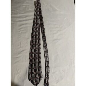 Mulberry Italian Handsewn Neck Tie 4 inch Designer pattern #318
